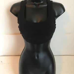 Lululemon Sports Top Bra Light Support C/D Cup Size 6 Black